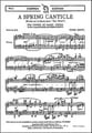 A Spring Canticle from Der Wald SATB choral sheet music cover